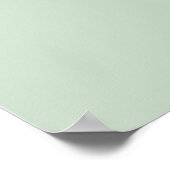 Seaglass Green Poster (Hoek)