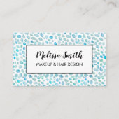 Seaglass Makeup Artist Hair Salon Visitekaartje (Voorkant)