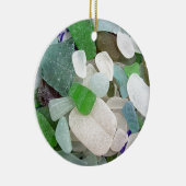 Seaglass Serendipiteit Keramisch Ornament (Rechts)