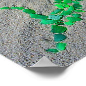 SeaGlassMermaid11x14Wrap Poster (Hoek)