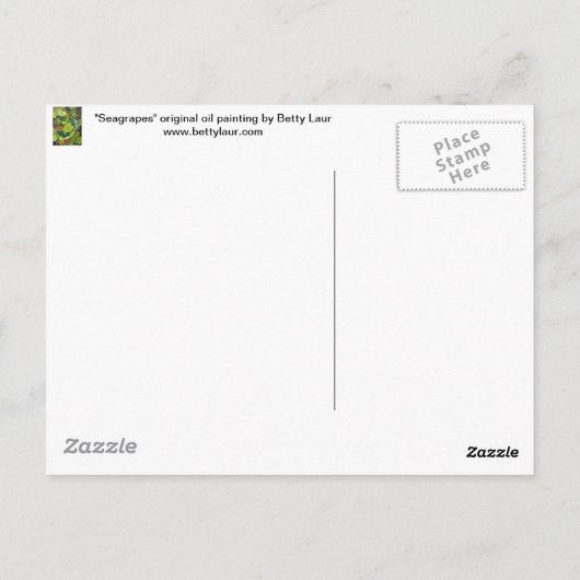 Seagraap Briefkaart (Achterkant)