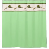 Seagrape Blooms - Key Limoen Douchegordijn (Voorkant)