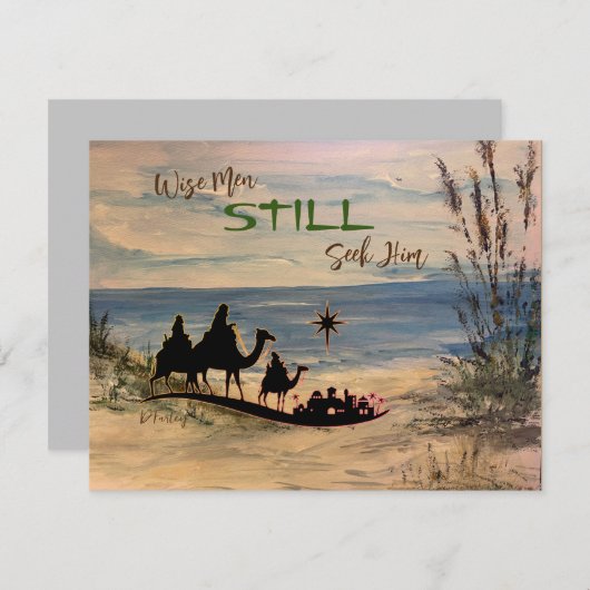 Seagrass Christmas Postcard (Voorkant / Achterkant)