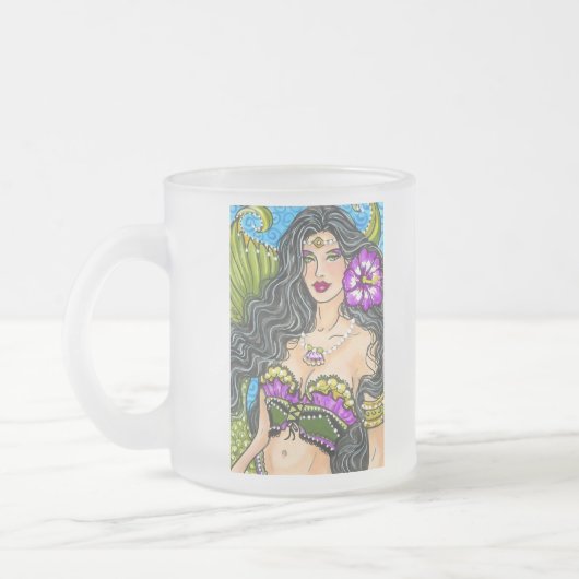 Seagreen Siren Matglas Koffiemok (Links)