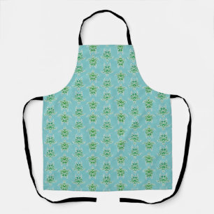 Seagreen Tribal Green Sea Turtles Schort