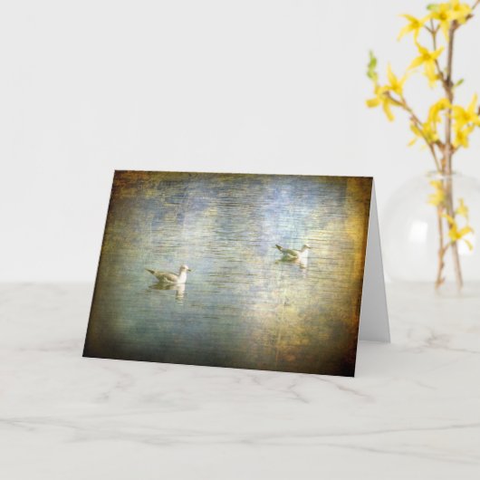 Seaguleren Kaart (Gele Bloem)