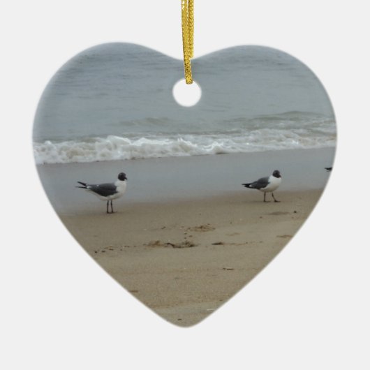 Seaguleren Keramisch Ornament (Voorkant)