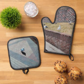 Seaguleren Ovenwant & Pannenlap Set (Top down)