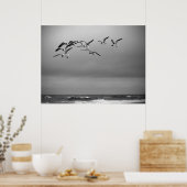 Seaguleren Poster (Keuken)