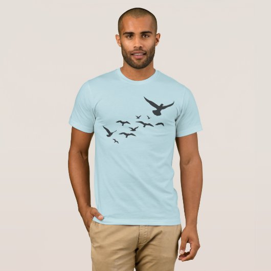 Seaguleren T-shirt (Voorkant volledig)