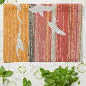 Seaguleren Theedoek (Gevouwen)