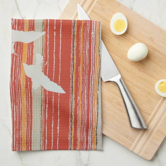 Seaguleren Theedoek (Quarter Fold)