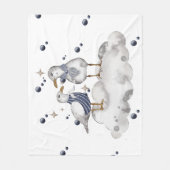 Seagull Adventure Baby Collectie | gezellig Fleece Deken (Voorkant)