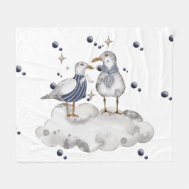 Seagull Adventure Baby Collectie | gezellig Fleece Deken