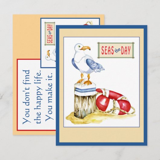 Seagull Anytime Kaart (Voorkant / Achterkant)