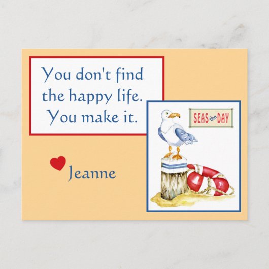 Seagull Anytime Kaart (Achterkant)