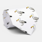 Seagull au naturel stropdas (Opgerold)