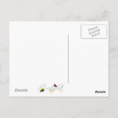 Seagull Beach Travel Briefkaart (Achterkant)