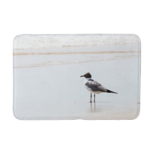 Seagull bij Beach Bath Mat