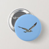 Seagull Bird Ronde Button 5,7 Cm (Voorkant /achterkant)
