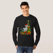 Seagull Bird  Xmas Holiday Santa Seagull Christmas T-shirt (Voorkant volledig)