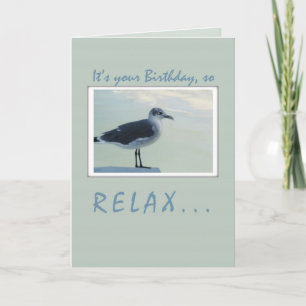 Seagull Birthday Kaart