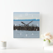 Seagull Breaktime Wandklok (Huis)