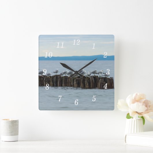 Seagull Breaktime Wandklok (Huis)