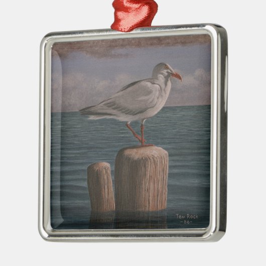 Seagull by Tom Rock Metal Ornament (Links)