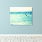 Seagull Canvas Afdruk (Insitu (Houten vloer))