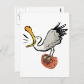 Seagull chatten briefkaart (Voorkant / Achterkant)