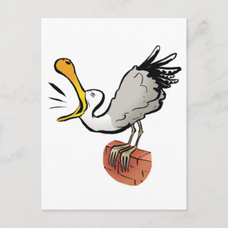 Seagull chatten briefkaart