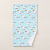 Seagull Design Any Colour Background Bad Handdoek (Handdoek)