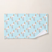 Seagull Design Any Colour Background Bad Handdoek (Handdoek)