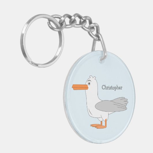Seagull Design Personated Sleutelhanger (Voorkant Links)