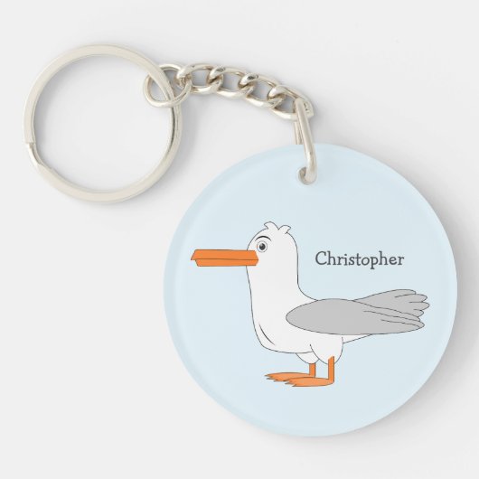 Seagull Design Personated Sleutelhanger (Voorkant)