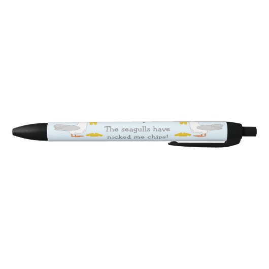 Seagull Design Personated Zwarte Inkt Pen (Bodem)