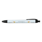 Seagull Design Personated Zwarte Inkt Pen (Bovenkant)