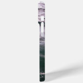 SEAGULL DIE OVER DE WAVELEN VLIEGT Case-Mate iPhone CASE (Achterkant / Links)