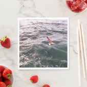 SEAGULL DIE OVER DE ZEE WAVELT SERVET (Insitu)