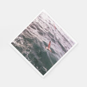 SEAGULL DIE OVER DE ZEE WAVELT SERVET (Hoek)