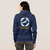 Seagull en Swim Ring Hoodie (Achterkant volledig)