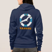 Seagull en Swim Ring Hoodie (Achterkant)