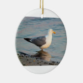 Seagull Foto Keramisch Ornament (Rechts)