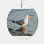 Seagull Foto Keramisch Ornament (Links)
