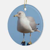 Seagull Foto Keramisch Ornament (Links)