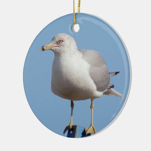 Seagull Foto Keramisch Ornament (Links)