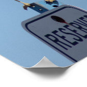 Seagull Foto Poster (Hoek)