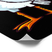 Seagull Fun Halloween Kostuum Party Cosplay Seabir Poster (Hoek)