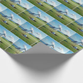 Seagull hole-in-one golfbal cadeaupapier (Hoek)